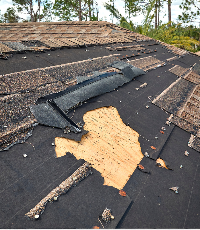 Emergency roof repair in Barking